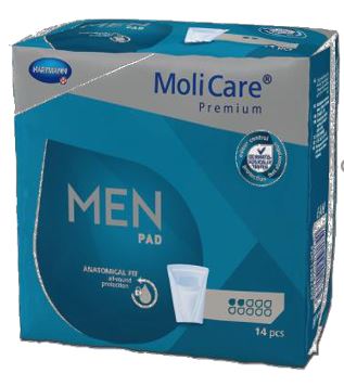 MoliCare Premium MEN PADS 2 drops