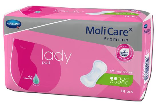 MoliCare Premium lady pads 2 drops